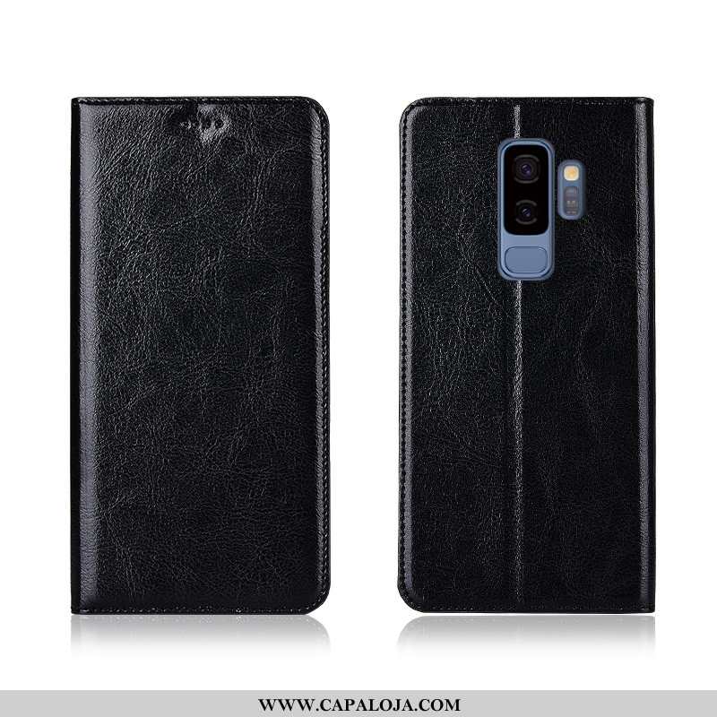 Capas Samsung Galaxy S9+ Couro Genuíno Feminino Nova Caqui, Capa Samsung Galaxy S9+ Couro Comprar