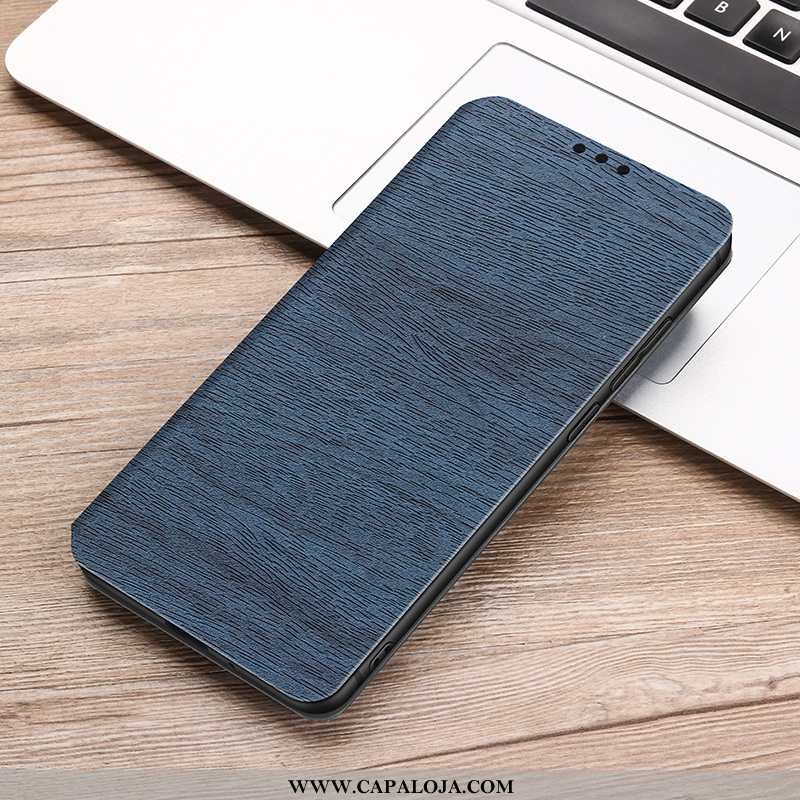 Capas Samsung Galaxy S9+ Couro Telemóvel Completa Cover Azul, Capa Samsung Galaxy S9+ Protetoras Bar