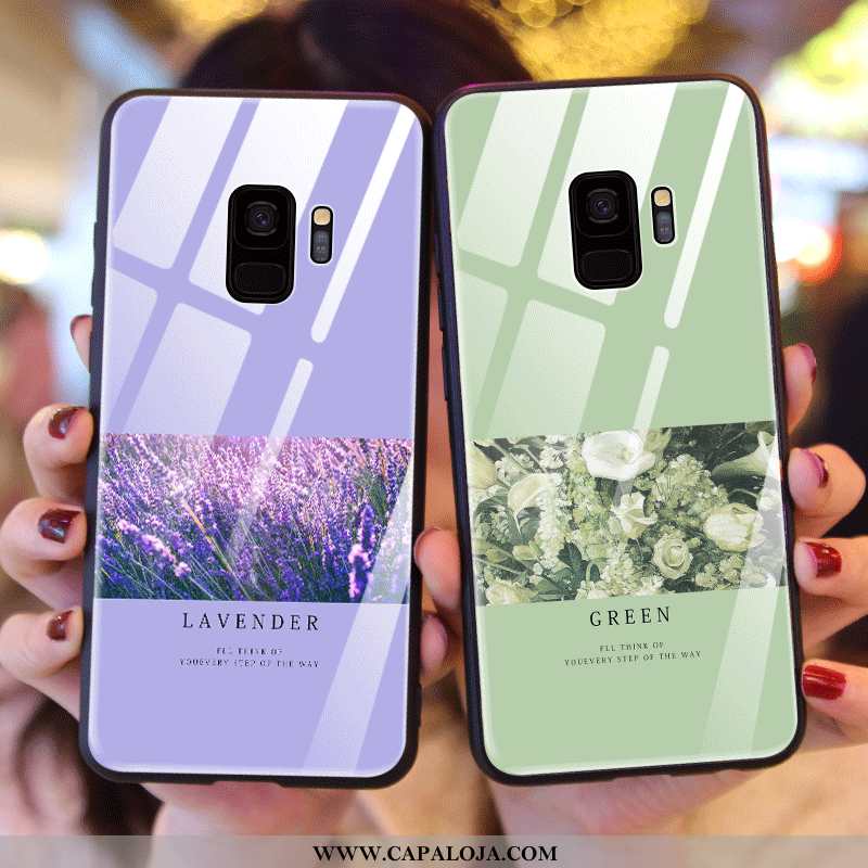 Capas Samsung Galaxy S9 Criativas Simples Antiqueda Nova Verde, Capa Samsung Galaxy S9 Protetoras On