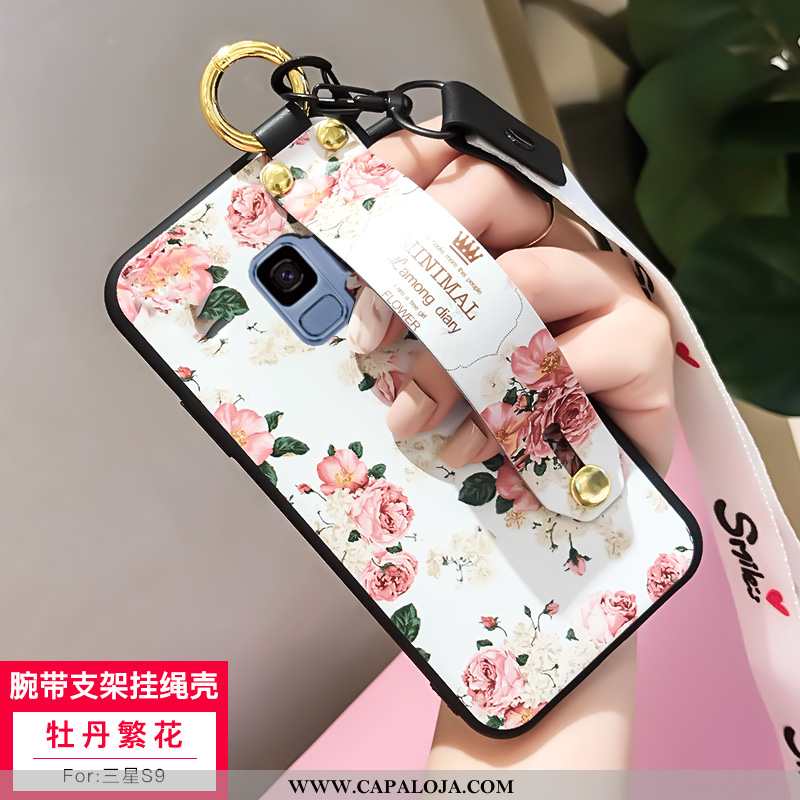 Capas Samsung Galaxy S9 Desenho Animado Cases Branco Criativas, Capa Samsung Galaxy S9 Soft Comprar