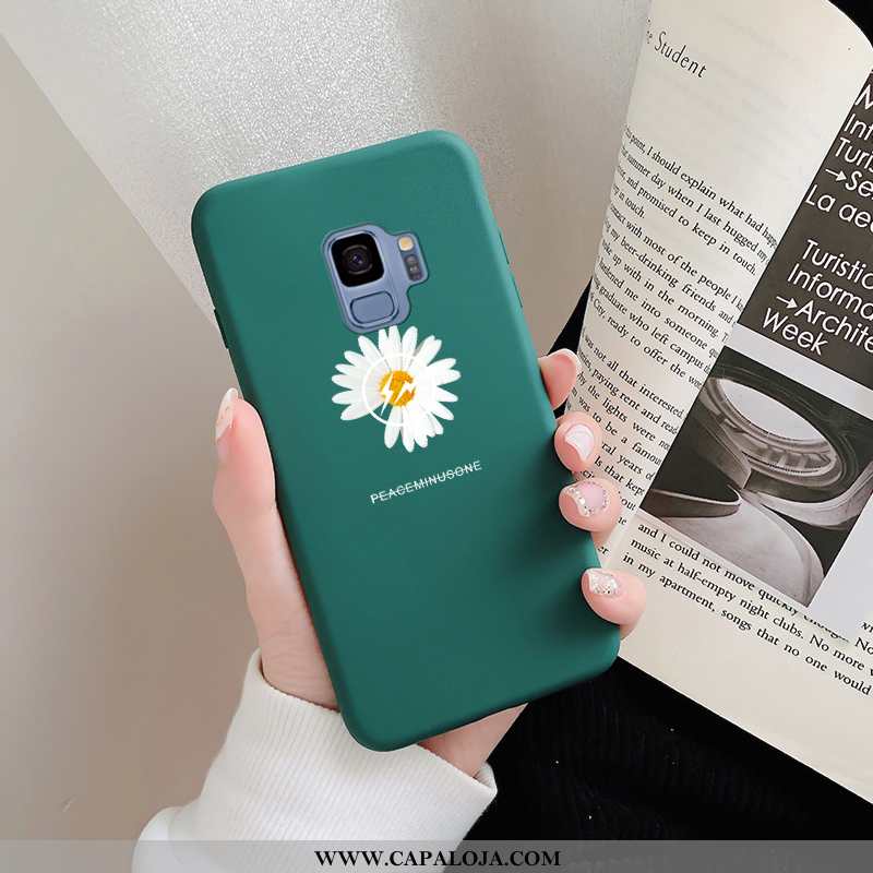 Capas Samsung Galaxy S9 Fosco Cases Criativas Vermelha Verde, Capa Samsung Galaxy S9 Personalizado B