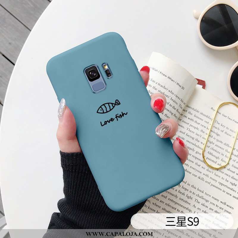 Capas Samsung Galaxy S9 Moda Nova Vermelha Catinet Azul, Capa Samsung Galaxy S9 Personalizada Barato