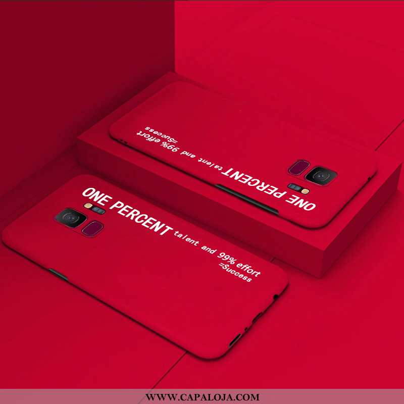 Capas Samsung Galaxy S9 Personalizada Feminino Vermelha Vermelho, Capa Samsung Galaxy S9 Slim Online