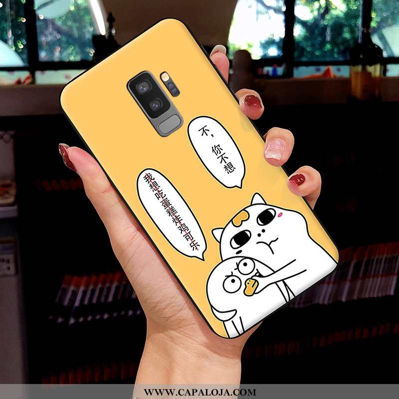 Capas Samsung Galaxy S9+ Personalizado Vermelha Amarelo Cases, Capa Samsung Galaxy S9+ Tendencia Bar