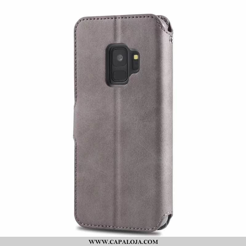 Capas Samsung Galaxy S9 Protetoras Cover Telemóvel Cordao Castanho, Capa Samsung Galaxy S9 Silicone 