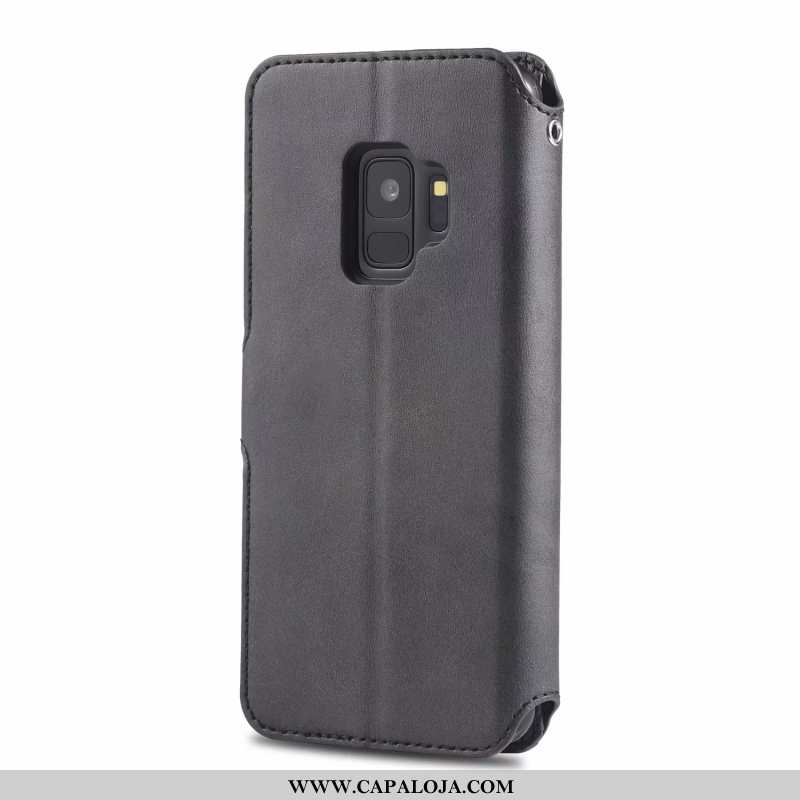 Capas Samsung Galaxy S9 Protetoras Cover Telemóvel Cordao Castanho, Capa Samsung Galaxy S9 Silicone 