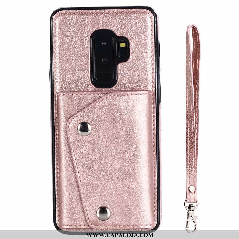 Capas Samsung Galaxy S9+ Protetoras Feminino Rosa, Capa Samsung Galaxy S9+ Cordao Comprar