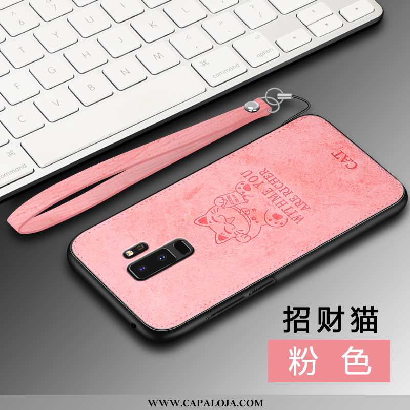 Capas Samsung Galaxy S9+ Protetoras Malha Vermelha Cinza, Capa Samsung Galaxy S9+ Silicone Baratas