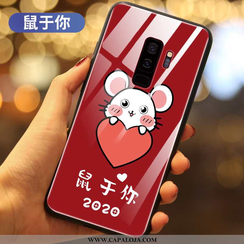 Capas Samsung Galaxy S9+ Silicone Completa Protetoras Antiqueda Vermelho, Capa Samsung Galaxy S9+ Vi