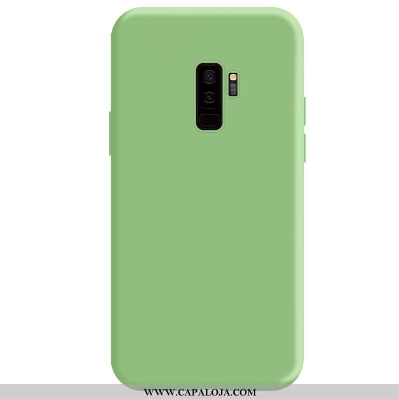 Capas Samsung Galaxy S9+ Silicone Malha Vermelha Verde, Capa Samsung Galaxy S9+ Criativas Baratos