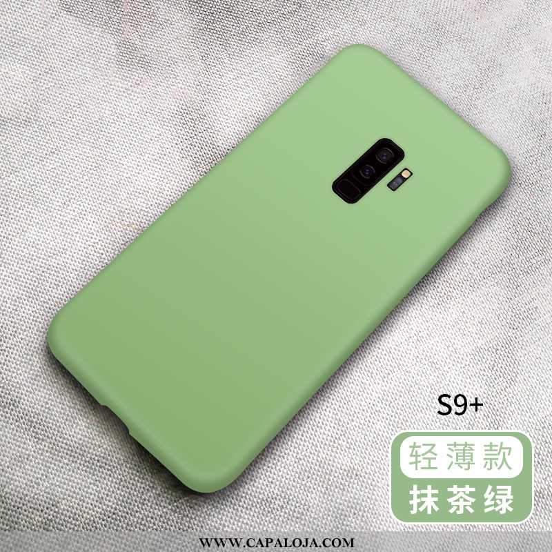 Capas Samsung Galaxy S9+ Silicone Malha Vermelha Verde, Capa Samsung Galaxy S9+ Criativas Baratos