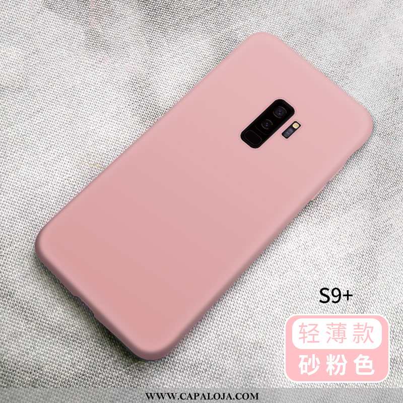 Capas Samsung Galaxy S9+ Silicone Malha Vermelha Verde, Capa Samsung Galaxy S9+ Criativas Baratos