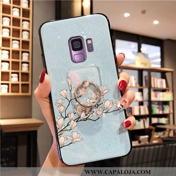 Capas Samsung Galaxy S9 Silicone Midi Completa Cola Azul, Capa Samsung Galaxy S9 Soft Venda