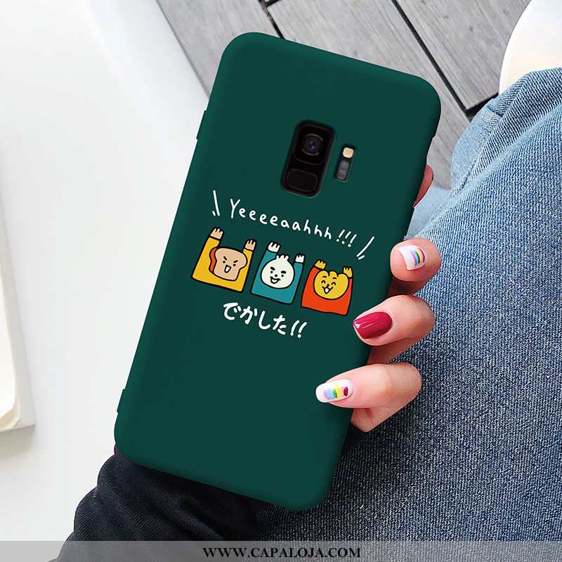 Capas Samsung Galaxy S9 Super Completa Desenho Animado Malha Bordô, Capa Samsung Galaxy S9 Protetora