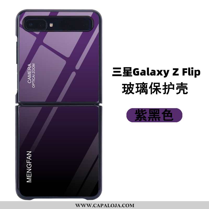 Capas Samsung Z Flip Protetoras Masculino Simples Cases Roxo, Capa Samsung Z Flip Vidro Comprar