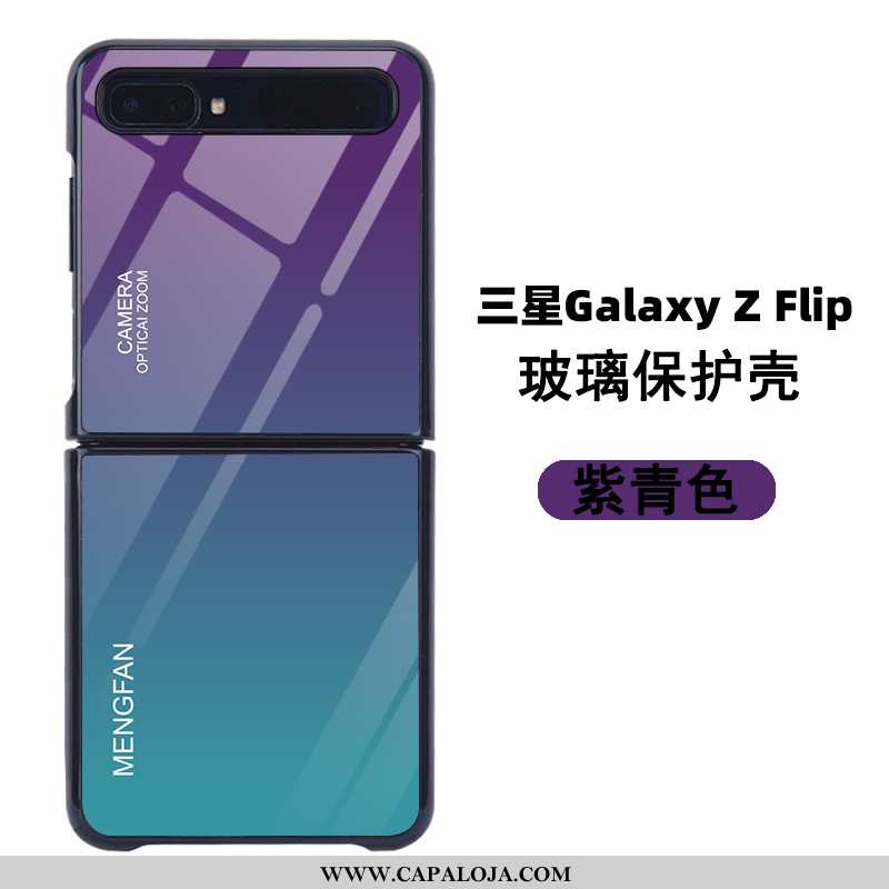 Capas Samsung Z Flip Protetoras Masculino Simples Cases Roxo, Capa Samsung Z Flip Vidro Comprar