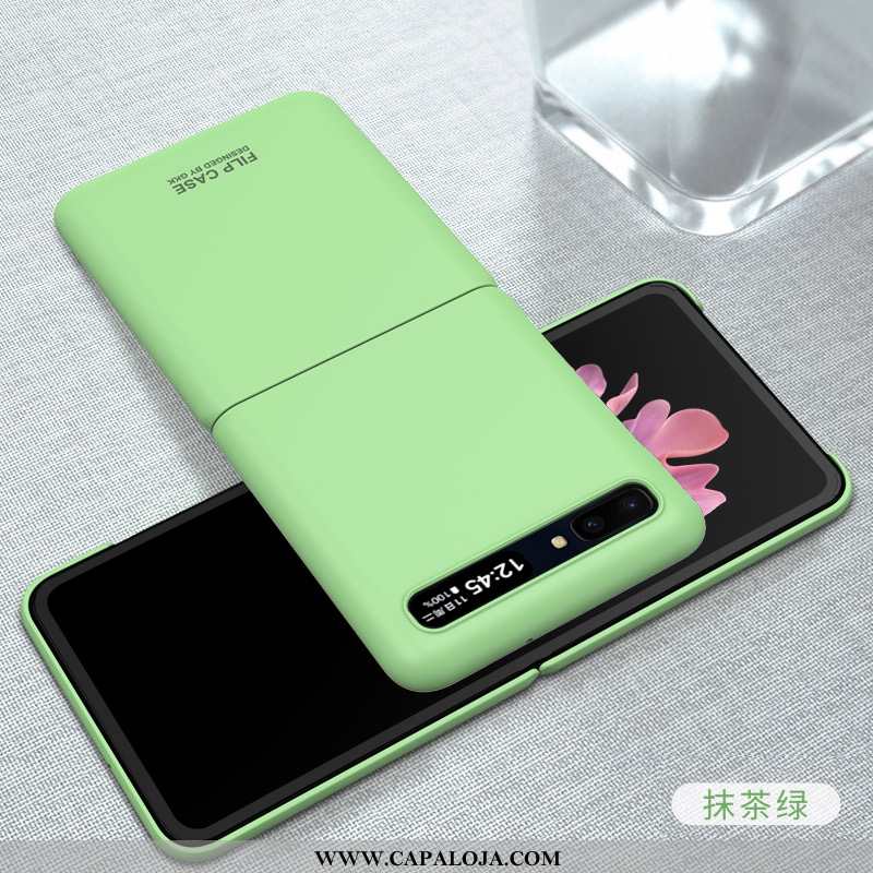 Capas Samsung Z Flip Silicone Verde Malha Tendencia, Capa Samsung Z Flip Fosco Online