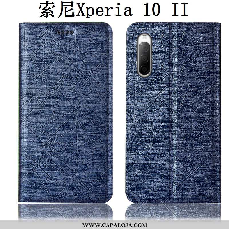 Capas Sony Xperia 10 Ii Protetoras Cover Cases Completa Preto, Capa Sony Xperia 10 Ii Couro Promoção