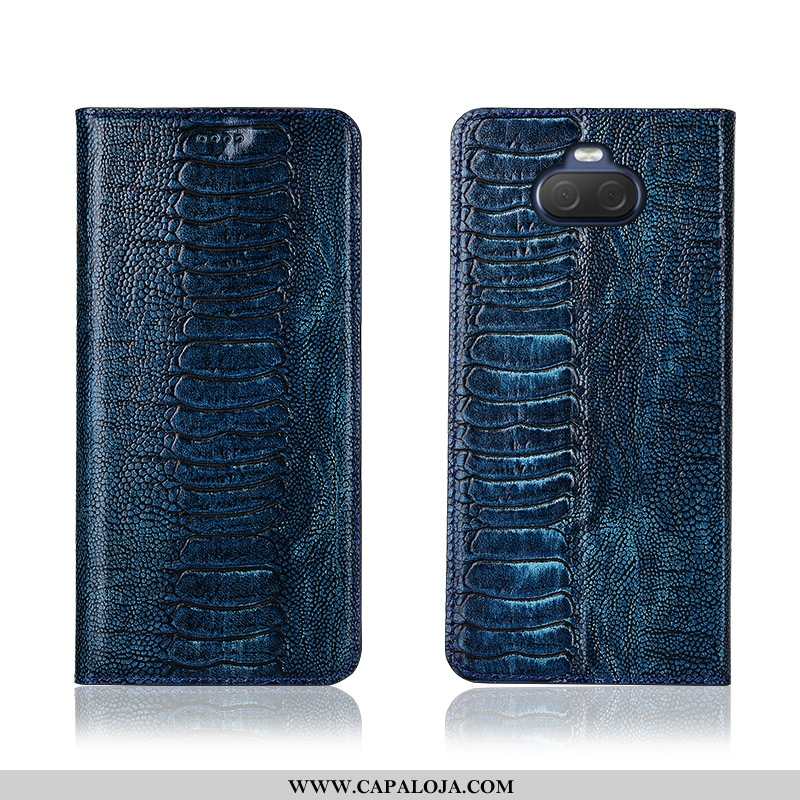 Capas Sony Xperia 10 Plus Couro Legitimo Protetoras Antiqueda Soft Caqui, Capa Sony Xperia 10 Plus C