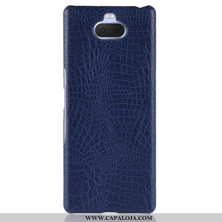 Capas Sony Xperia 10 Plus Protetoras Cases Azul Escuro Resistente, Capa Sony Xperia 10 Plus Couro Co