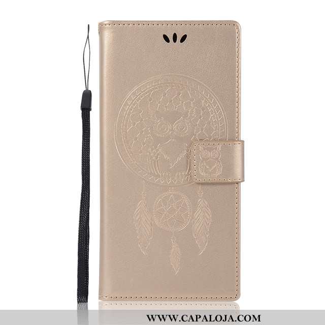 Capas Sony Xperia L1 Carteira Cases Telemóvel Dourada Dourado, Capa Sony Xperia L1 Protetoras Compra