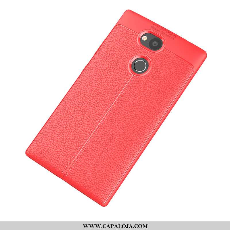 Capas Sony Xperia L2 Silicone Feminino Masculino Telemóvel Vermelho, Capa Sony Xperia L2 Slim Online