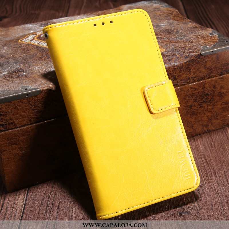 Capas Sony Xperia Xa1 Couro Carteira Cover Amarelo, Capa Sony Xperia Xa1 Protetoras Venda