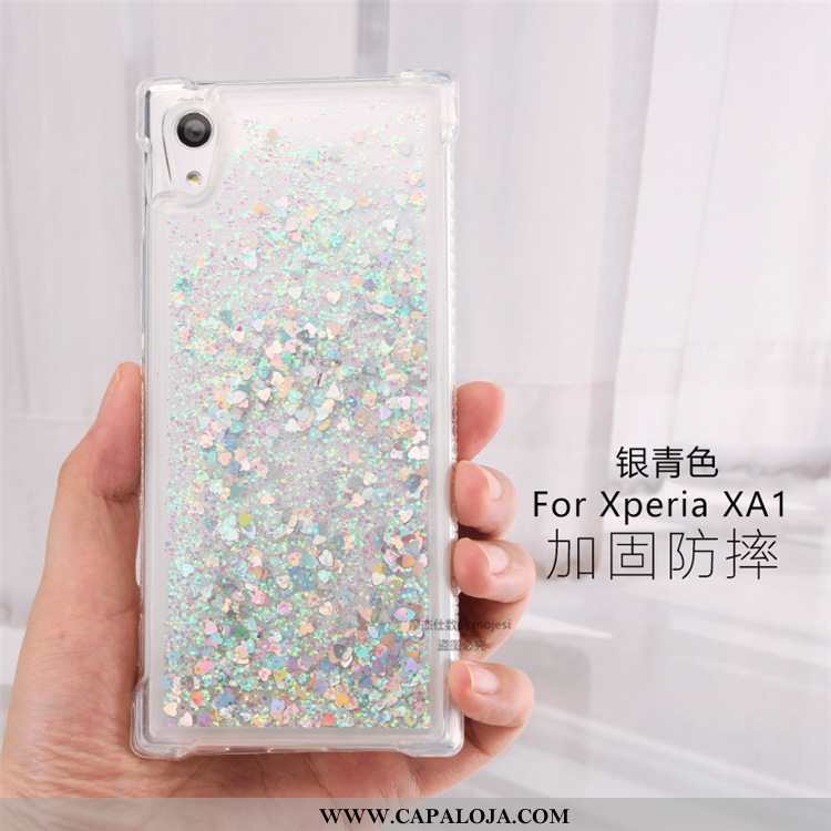 Capas Sony Xperia Xa1 Criativas Cordao Cases Rosa, Capa Sony Xperia Xa1 Clara Promoção