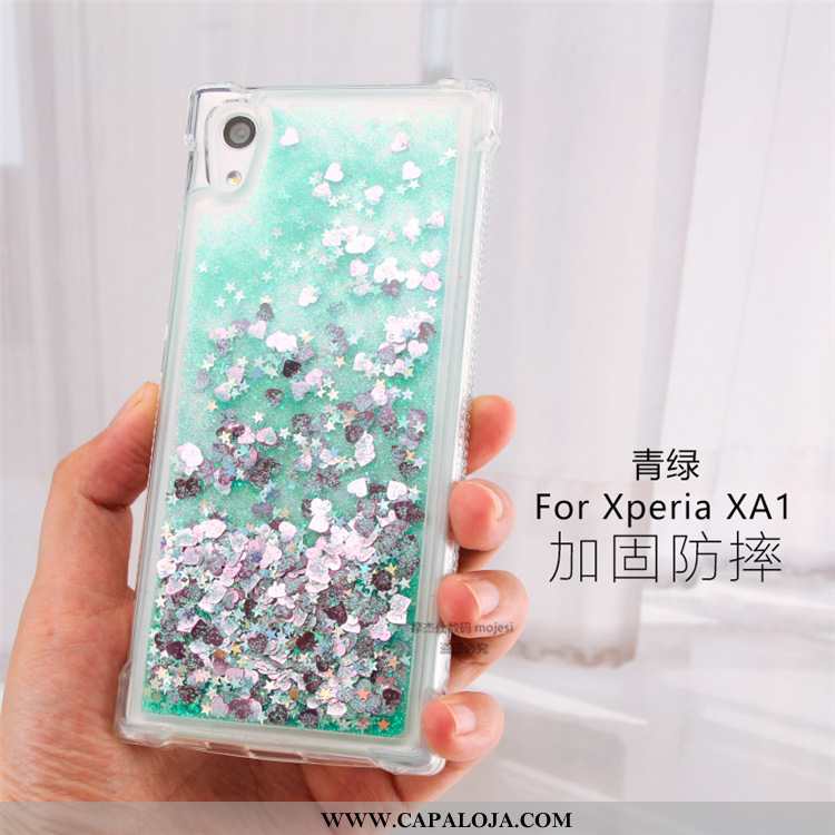 Capas Sony Xperia Xa1 Criativas Cordao Cases Rosa, Capa Sony Xperia Xa1 Clara Promoção