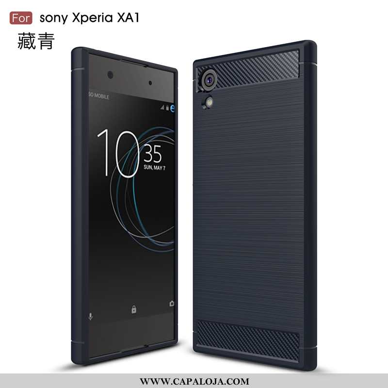 Capas Sony Xperia Xa1 Protetoras Masculino Preto, Capa Sony Xperia Xa1 Silicone Baratos