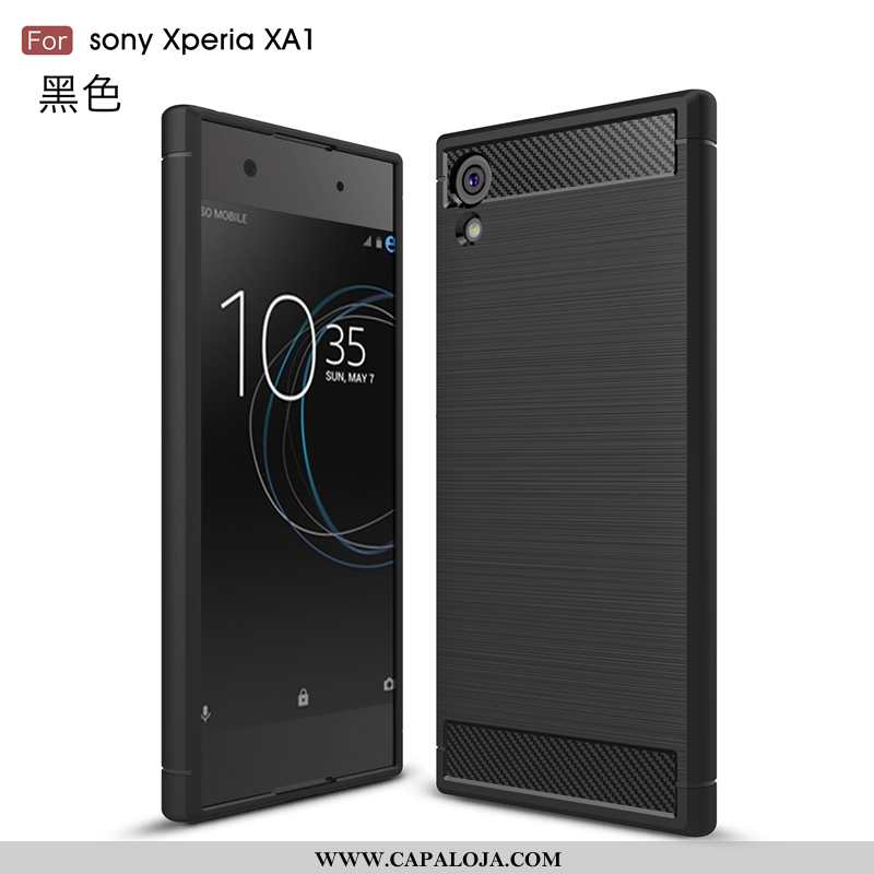 Capas Sony Xperia Xa1 Protetoras Masculino Preto, Capa Sony Xperia Xa1 Silicone Baratos