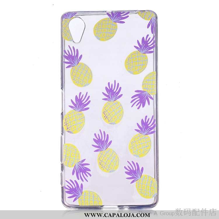 Capas Sony Xperia Xa1 Transparente Telemóvel Cases Roxo, Capa Sony Xperia Xa1 Soft Baratas