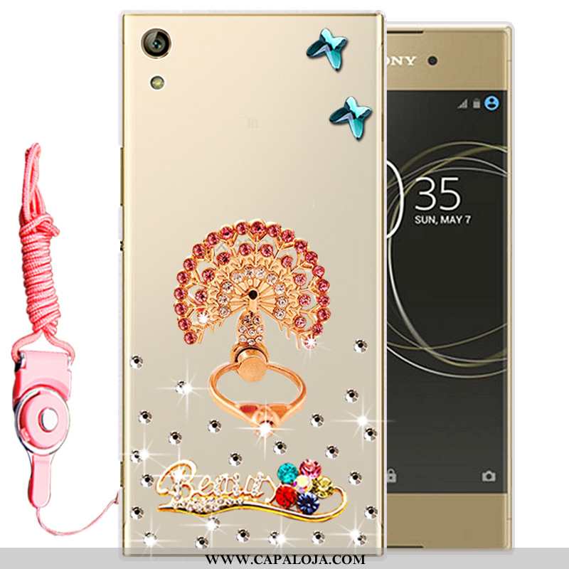 Capas Sony Xperia Xa1 Ultra Protetoras Cases Dourado, Capa Sony Xperia Xa1 Ultra Silicone Baratos