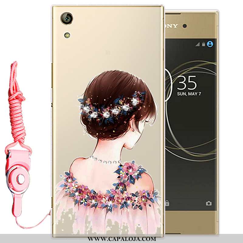 Capas Sony Xperia Xa1 Ultra Protetoras Cases Dourado, Capa Sony Xperia Xa1 Ultra Silicone Baratos