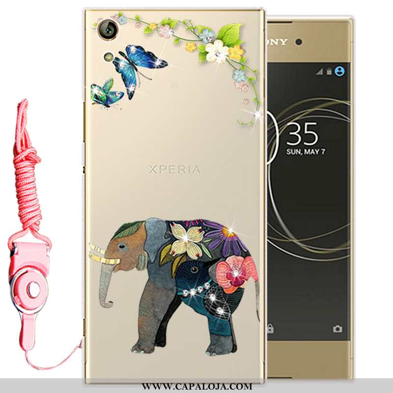 Capas Sony Xperia Xa1 Ultra Protetoras Cases Dourado, Capa Sony Xperia Xa1 Ultra Silicone Baratos