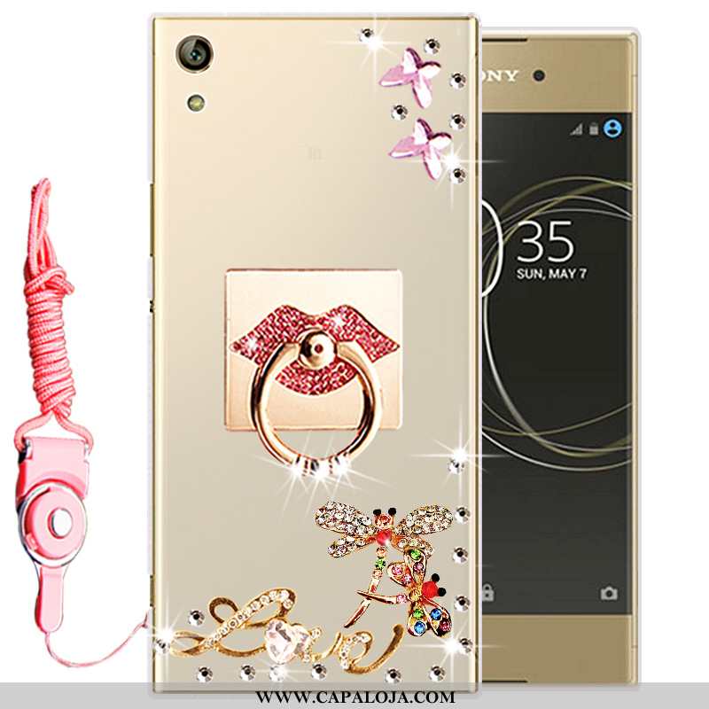 Capas Sony Xperia Xa1 Ultra Protetoras Cases Dourado, Capa Sony Xperia Xa1 Ultra Silicone Baratos