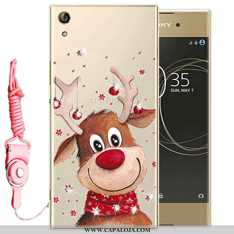 Capas Sony Xperia Xa1 Ultra Protetoras Cases Dourado, Capa Sony Xperia Xa1 Ultra Silicone Baratos