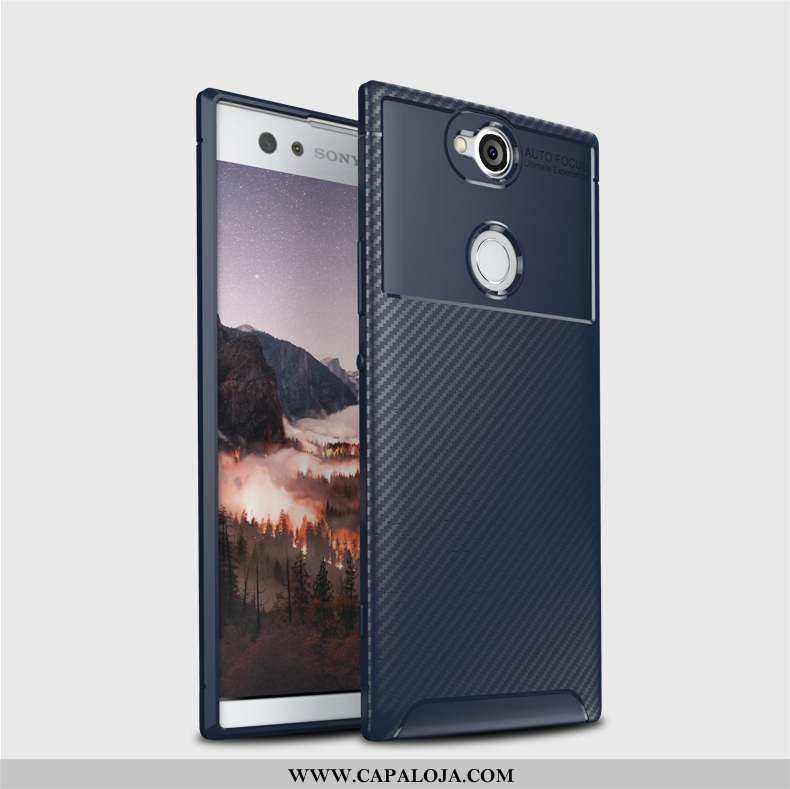 Capas Sony Xperia Xa2 Plus Silicone Telemóvel Antiqueda, Capa Sony Xperia Xa2 Plus Preto Venda