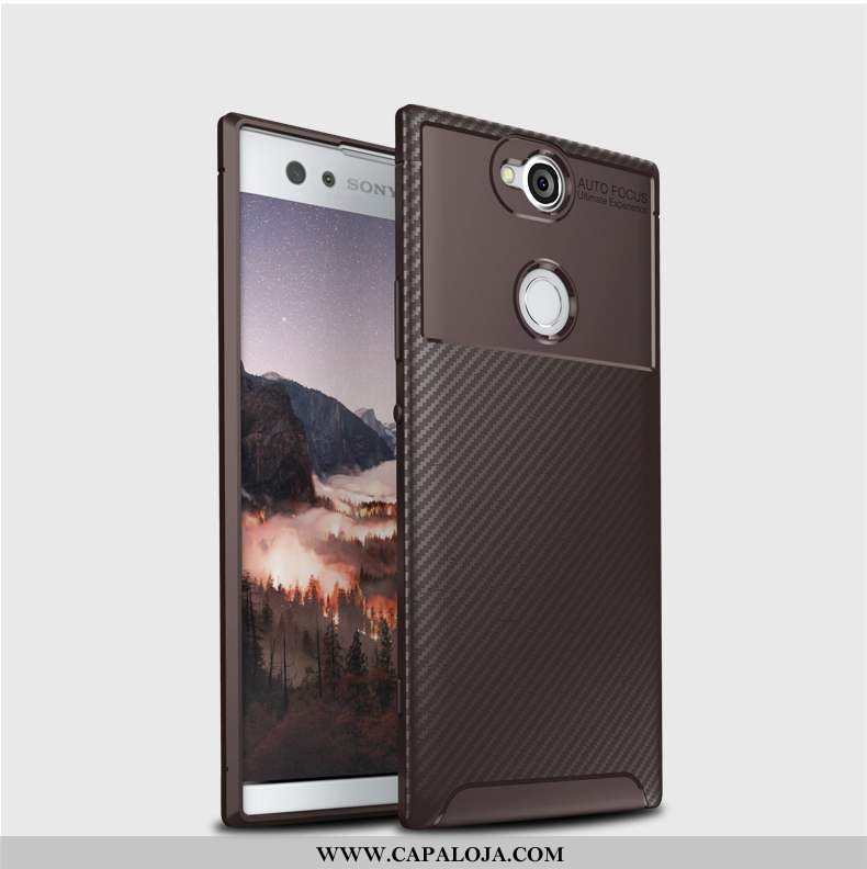 Capas Sony Xperia Xa2 Plus Silicone Telemóvel Antiqueda, Capa Sony Xperia Xa2 Plus Preto Venda