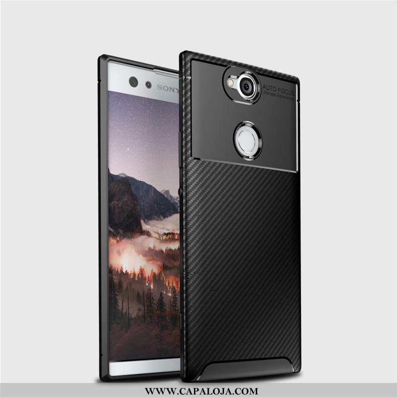 Capas Sony Xperia Xa2 Plus Silicone Telemóvel Antiqueda, Capa Sony Xperia Xa2 Plus Preto Venda