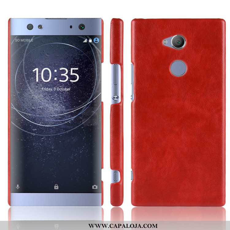 Capas Sony Xperia Xa2 Protetoras Vermelha Resistente Cases Vermelho, Capa Sony Xperia Xa2 Couro Bara