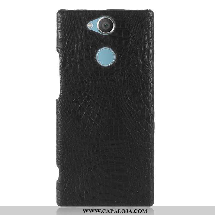 Capas Sony Xperia Xa2 Retro Cases Resistente Crocs Preto, Capa Sony Xperia Xa2 Protetoras Promoção