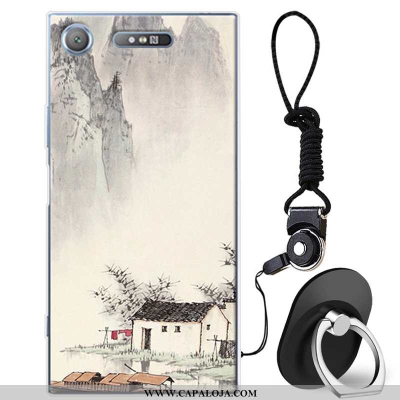 Capas Sony Xperia Xz Premium Protetoras Pintado Telemóvel Antiqueda Branco, Capa Sony Xperia Xz Prem