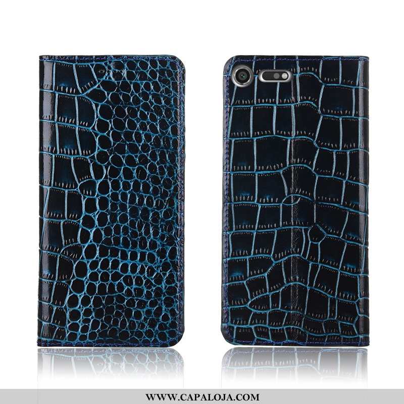 Capas Sony Xperia Xz Premium Silicone Nova Preto Soft, Capa Sony Xperia Xz Premium Couro Legitimo Ba