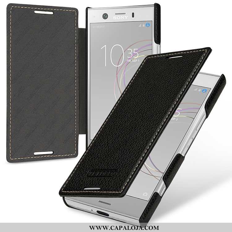 Capas Sony Xperia Xz1 Compact Couro Legitimo Vermelha Cases Vermelho, Capa Sony Xperia Xz1 Compact P