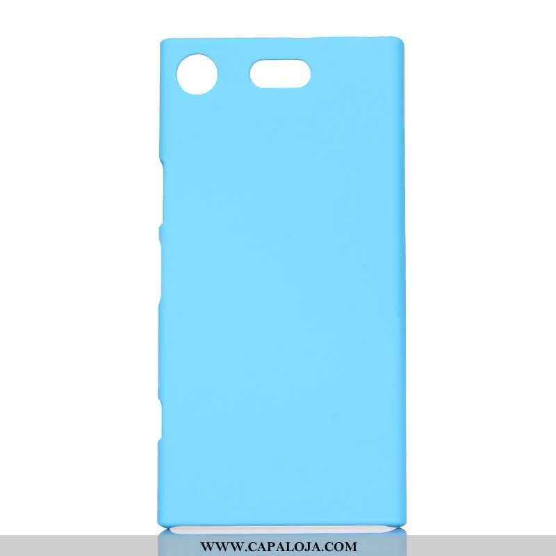 Capas Sony Xperia Xz1 Compact Fosco Azul Cases Telemóvel, Capa Sony Xperia Xz1 Compact Protetoras Ba