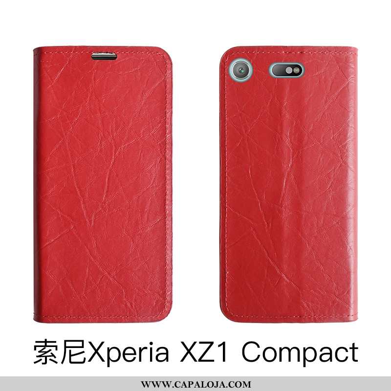 Capas Sony Xperia Xz1 Compact Protetoras Multitato Telemóvel Slim Vermelho, Capa Sony Xperia Xz1 Com