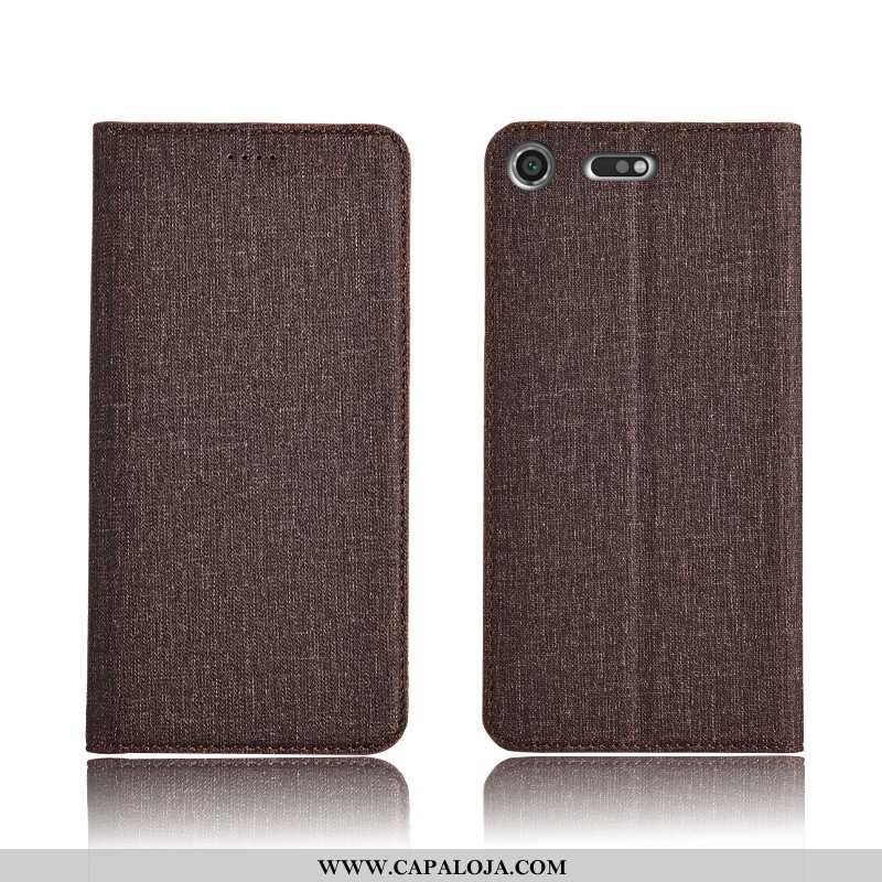 Capas Sony Xperia Xz1 Compact Soft Feminino Telemóvel Cases Cinza, Capa Sony Xperia Xz1 Compact Prot