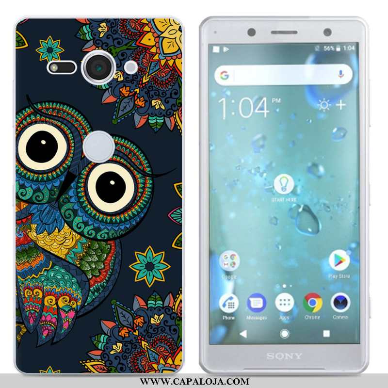 Capas Sony Xperia Xz2 Compact Criativas Preto Cases, Capa Sony Xperia Xz2 Compact Silicone Venda