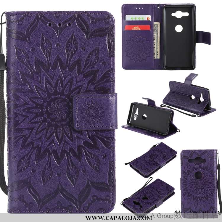 Capas Sony Xperia Xz2 Compact Protetoras Telemóvel Cases Feminino Roxo, Capa Sony Xperia Xz2 Compact